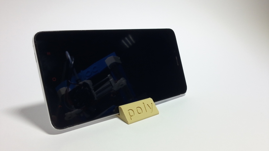 Poly Phone Stand 3D Print 181316