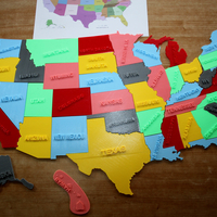 USA States, 3D puzzle, Study Plan - Thumbnail 9