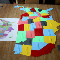 USA States, 3D puzzle, Study Plan - Thumbnail 13