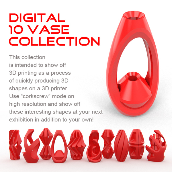 Digital Vase Collection (10 Designs)