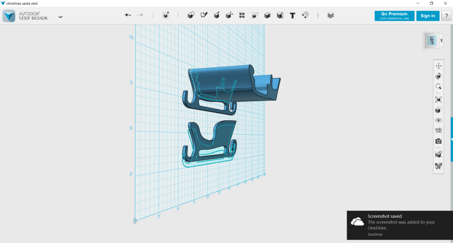 sleigh owned by a large guy in a red coat 3D Print 181446