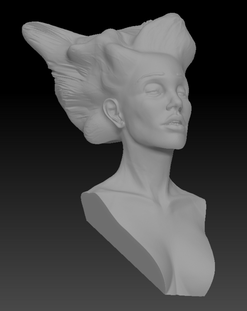 Angel, Wing-Haired Lady