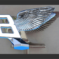 Bentley hood ornament. Flying B mascot - Thumbnail 2