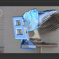 Bentley hood ornament. Flying B mascot - Thumbnail 6