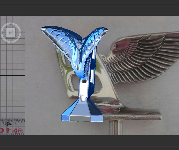 Bentley hood ornament. Flying B mascot 3D Print 181580