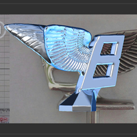 Bentley hood ornament. Flying B mascot - Thumbnail 8