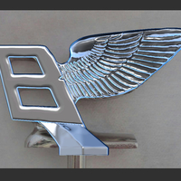 Bentley hood ornament. Flying B mascot - Thumbnail 12