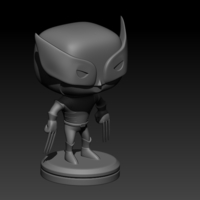 Small Funko Wolverine 3D Printing 181586