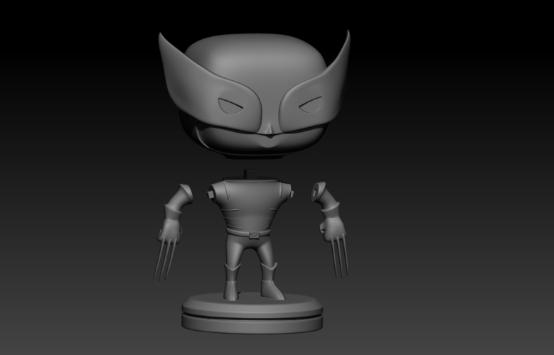 Funko Wolverine 3D Print 181591