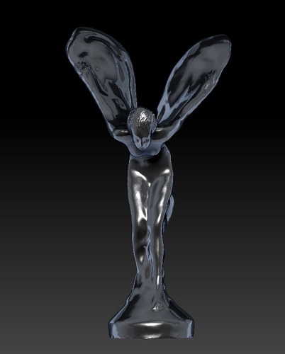 Rolls Royce hood ornament. Spirit of Ecstasy 3D Print 181592