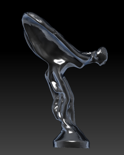 Rolls Royce hood ornament. Spirit of Ecstasy 3D Print 181594