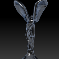 Rolls Royce hood ornament. Spirit of Ecstasy - Thumbnail 4