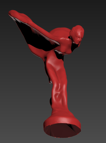 Rolls Royce hood ornament. Spirit of Ecstasy 3D Print 181596