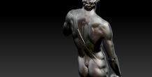 3D Printed David by Michelangelo statue by Am15