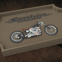 Harley Davidson Sportster Sign - Thumbnail 2