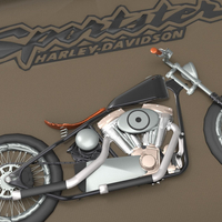 Harley Davidson Sportster Sign - Thumbnail 4