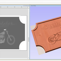 Harley Davidson Sportster Sign - Thumbnail 5
