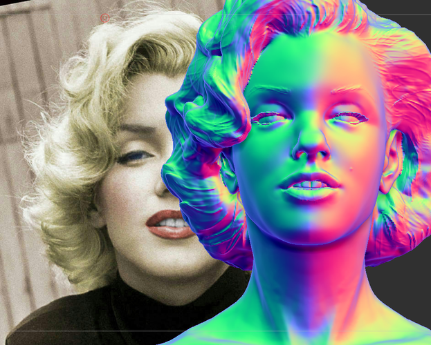 Marilyn Monroe 3d print bust 3D Print 181701
