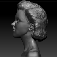 Marilyn Monroe 3d print bust - Thumbnail 5