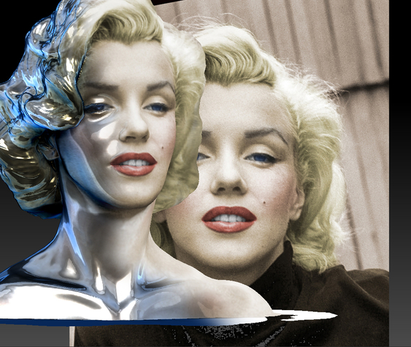 Marilyn Monroe 3d print bust 3D Print 181709
