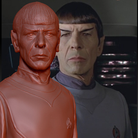 Star Trek Mr. Spock bust. Leonard Nimoy - Thumbnail 2