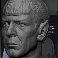 Star Trek Mr. Spock bust. Leonard Nimoy - Thumbnail 12