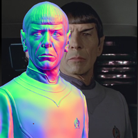 Star Trek Mr. Spock bust. Leonard Nimoy - Thumbnail 14