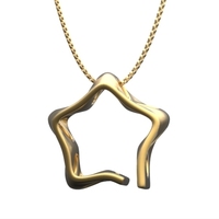 Earring And Necklace  Star - Thumbnail 1