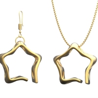 Earring And Necklace  Star - Thumbnail 2