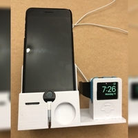 iPhone Plus Stand 6 +/6S+/7+/8+/XS+, Apple watch 42mm (iPod) - Thumbnail 2