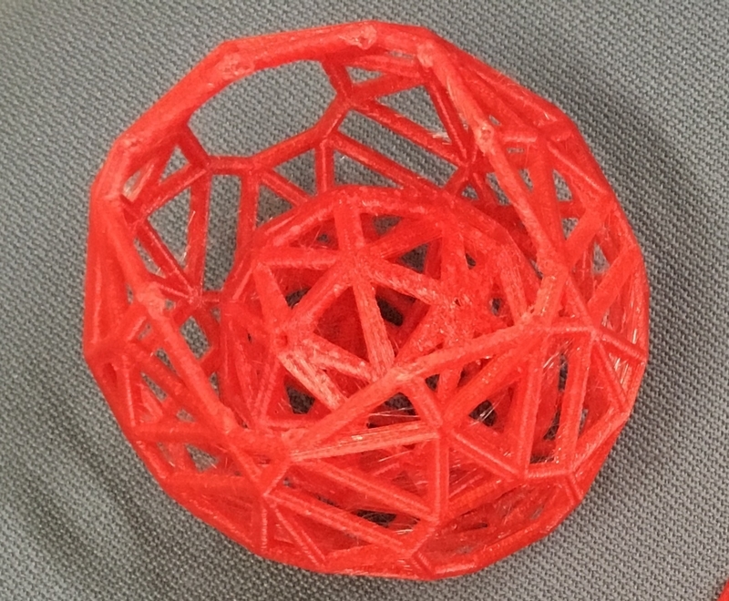 Polytopal fidget roller