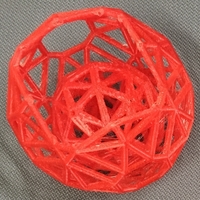 Small Polytopal fidget roller 3D Printing 181885