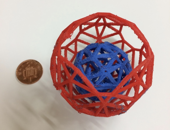 Polytopal fidget roller 3D Print 181886