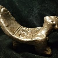 Taino Ritual Seat, Duho, Dominican Republic - Thumbnail 4