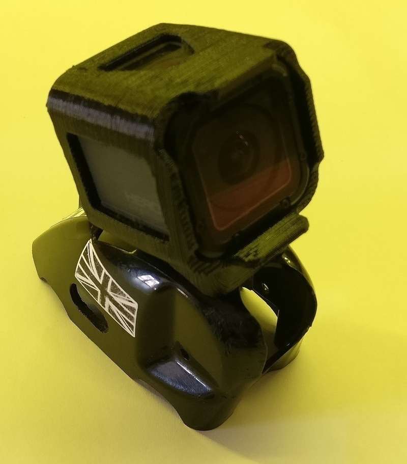 Lumenier QAV-X race pod gopro session full body mount