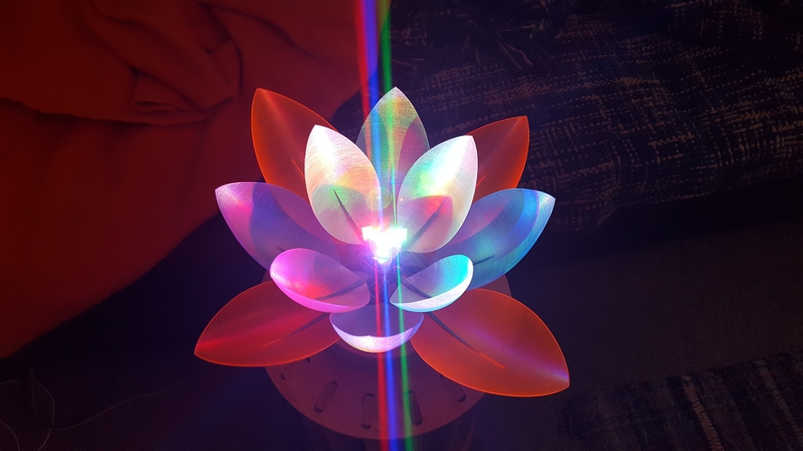 Servo Flower 3D Print 182049