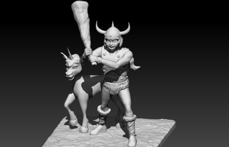 Bobby and the Unicorn 3D Print 182101