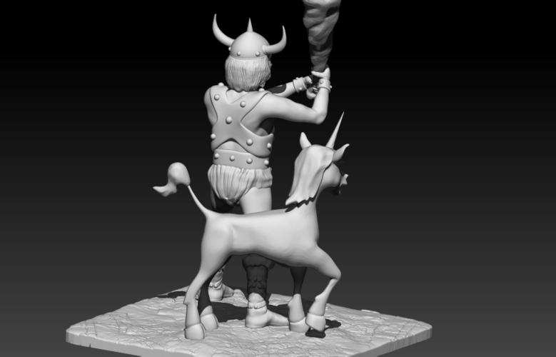 Bobby and the Unicorn 3D Print 182102