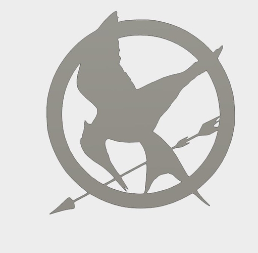 Mockingjay Coster 3D Print 182122