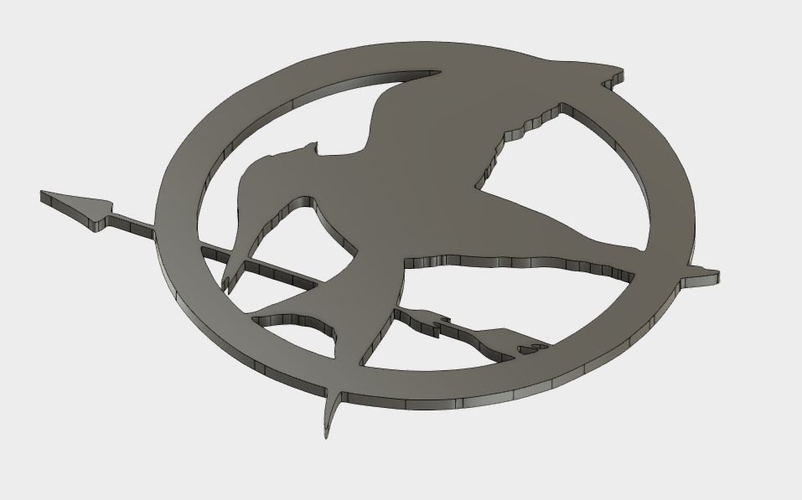 Mockingjay Coster 3D Print 182123