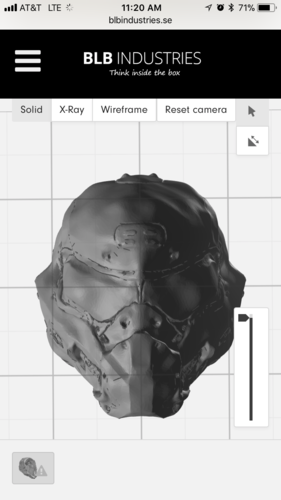 Doom helmet 3D Print 182136
