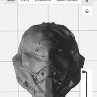Small Doom helmet 3D Printing 182136