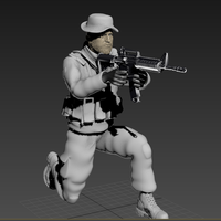 Small Captain Price -Call Of Duty 3D Printing 182145