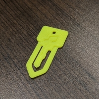 Small key notes paper clip 3D Printing 182151