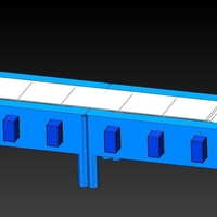 Small Santa's Conveyor Table 3D Printing 182172