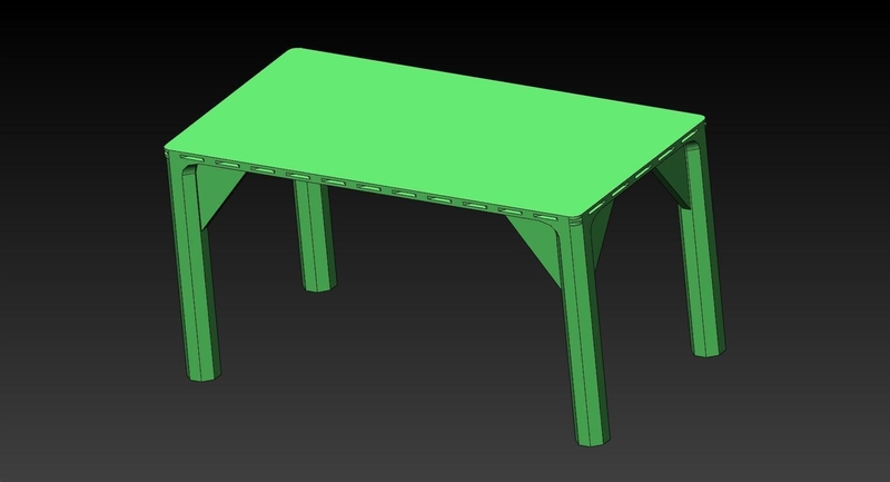 ElfTable1 for Santa's WorkShop