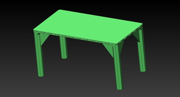 ElfTable1 for Santa's WorkShop