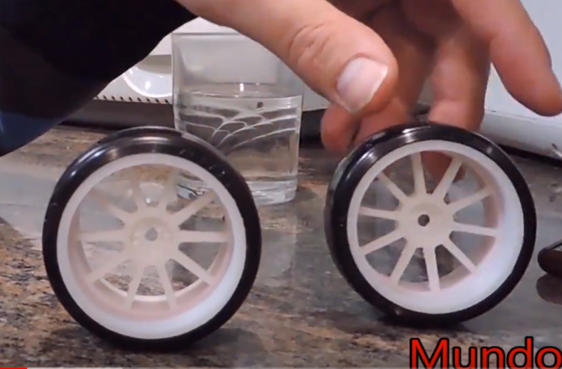 Rc tire 1:10, offset adjustable v1