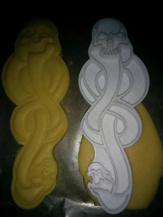 Harry Potter Cookie Cutter 3D model 3D printable