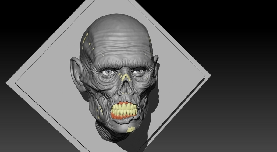 Zombie 3D Print 182246